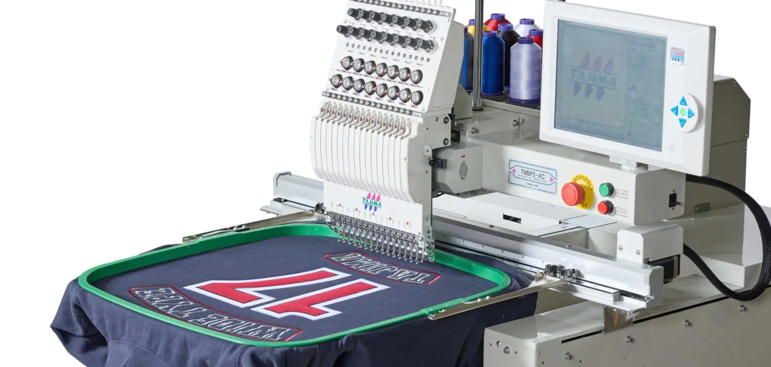 cadre tubulaire pour machine à broder mono-tête extra large