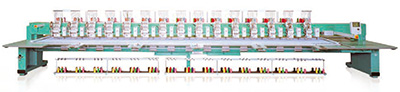 Tajima TCMX Mix Series Special Type Embroidery Machine