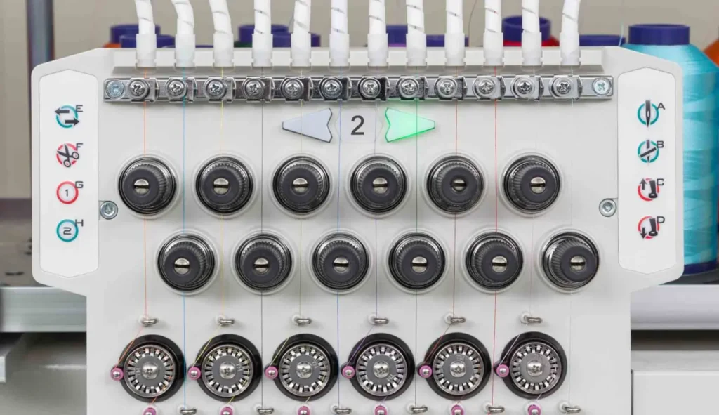embroidery machine /Direct Command Switches