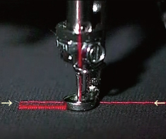 Finition de la broderie gérée automatiquement