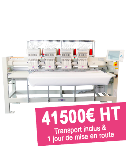 machine à broder occasion multi têtes