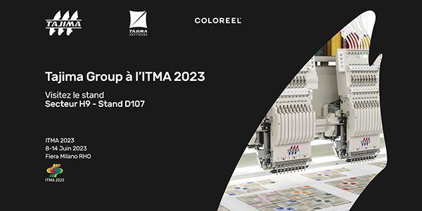 Tajima group sera présent au salon ITMA de Milan.