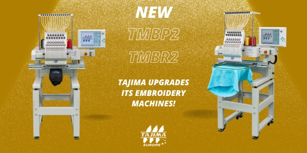New version of Embroidery machine Tajima TMBP2-SC and TMBR2-SC