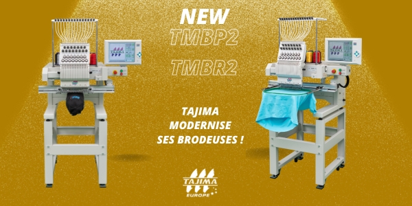 Nouvelles versions des brodeuses TMBR2-SC et TMBP2-SC
