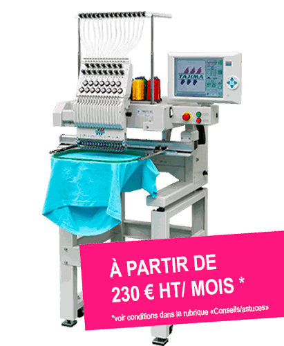 Offre machine à broder mono-tête professionnelle standard de type mono-tête