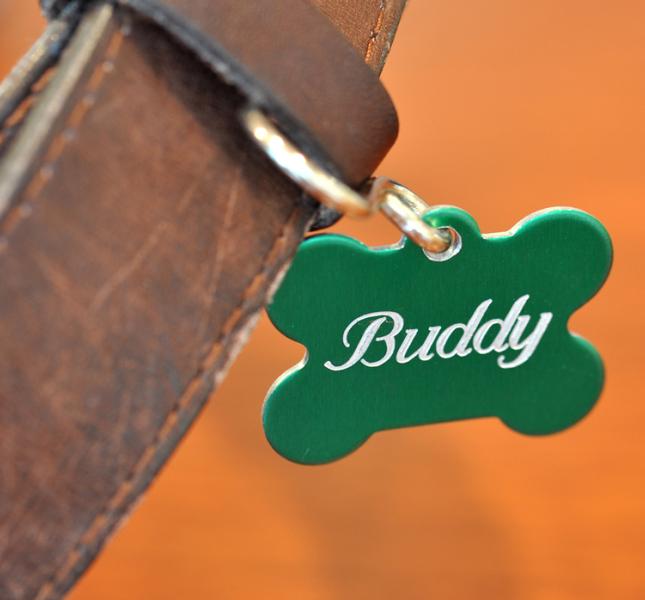 Gravotech Pet tag engraving