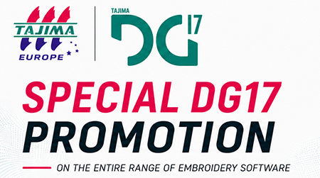 DG17 Promotion on the entire range of embroidery software