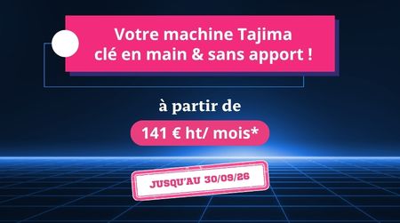 Votre machine à broder industrielle avec un financement taux zéro