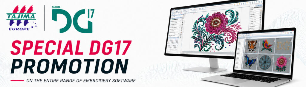 DG17 Promotion on the entire range of embroidery software