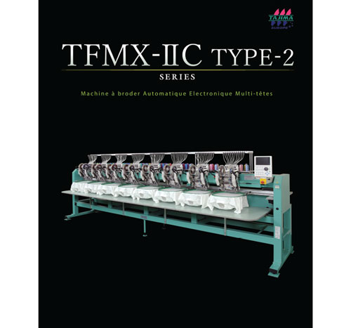 Téléchargez la brochure de la brodeuse multi-têtes - modèle Standard