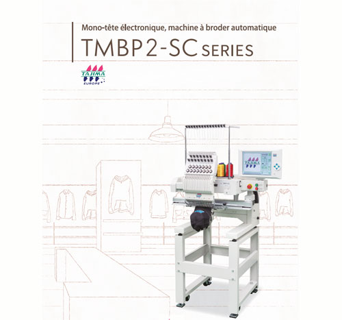 téléchargez la brochure de la brodeuse mono-tête de type cylindrique - modèle Standard