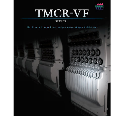 téléchargez la brochure de la brodeuse multi-têtes de type à plat - modèle haut de gamme