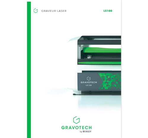 Brochure du Graveur Laser CO2 pour la signalisation, la découpe créative et la personnalisation.