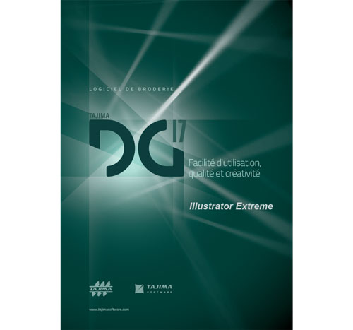 Brochure de logiciel de broderie : Illustrator Extreme